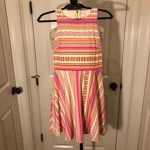 Pastel stripped dress